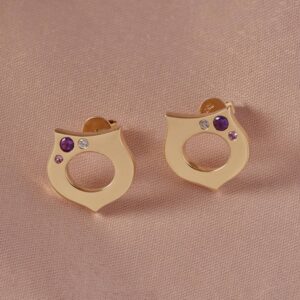 Mini Earring - 18K Yellow Gold