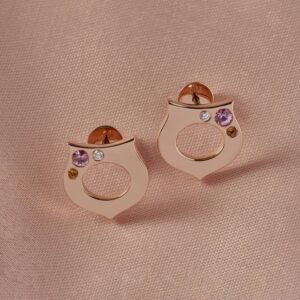 Mini Earring - 18K Rose Gold