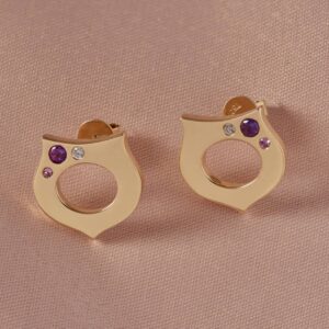 Small Earring - 18K Yellow Gold