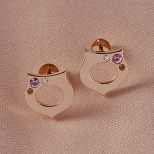 Small Earring - 18K Rose Gold