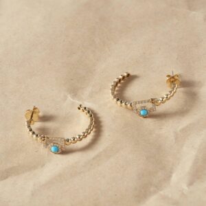 Earring - 18K Yellow Gold