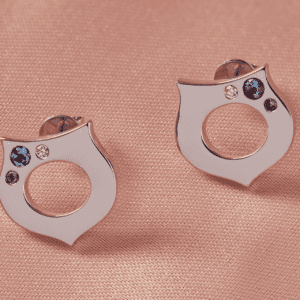 Mini Earring - 18K White Gold